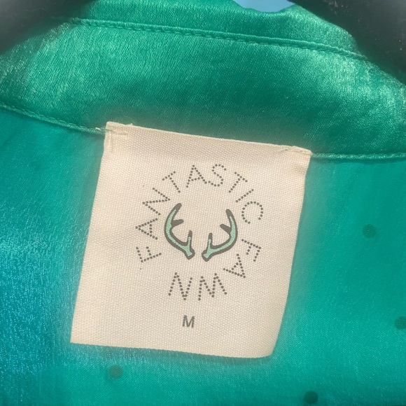 Green Dress with Jewels - Picture 4 of 5